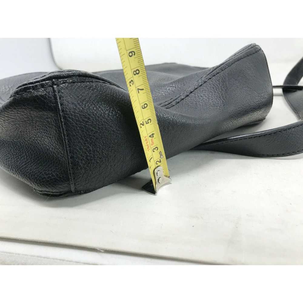 Other LIZ CLAIBORNE Black Faux Leather Bag / Hand… - image 12