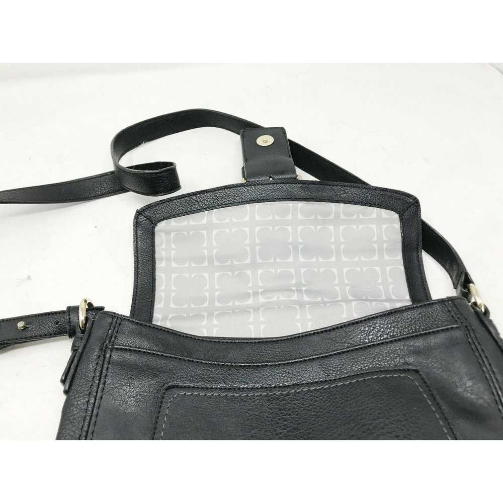 Other LIZ CLAIBORNE Black Faux Leather Bag / Hand… - image 4