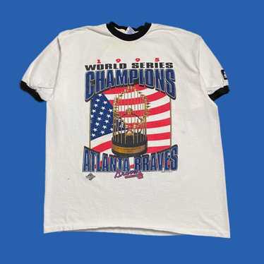 1970 Atlanta Braves Iconic Men's Long-⁠Sleeve T-⁠Shirt by Vintage Brand