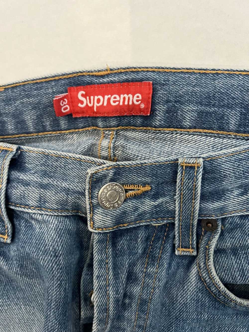 Supreme Supreme Stone Washed Denim Blue - image 2