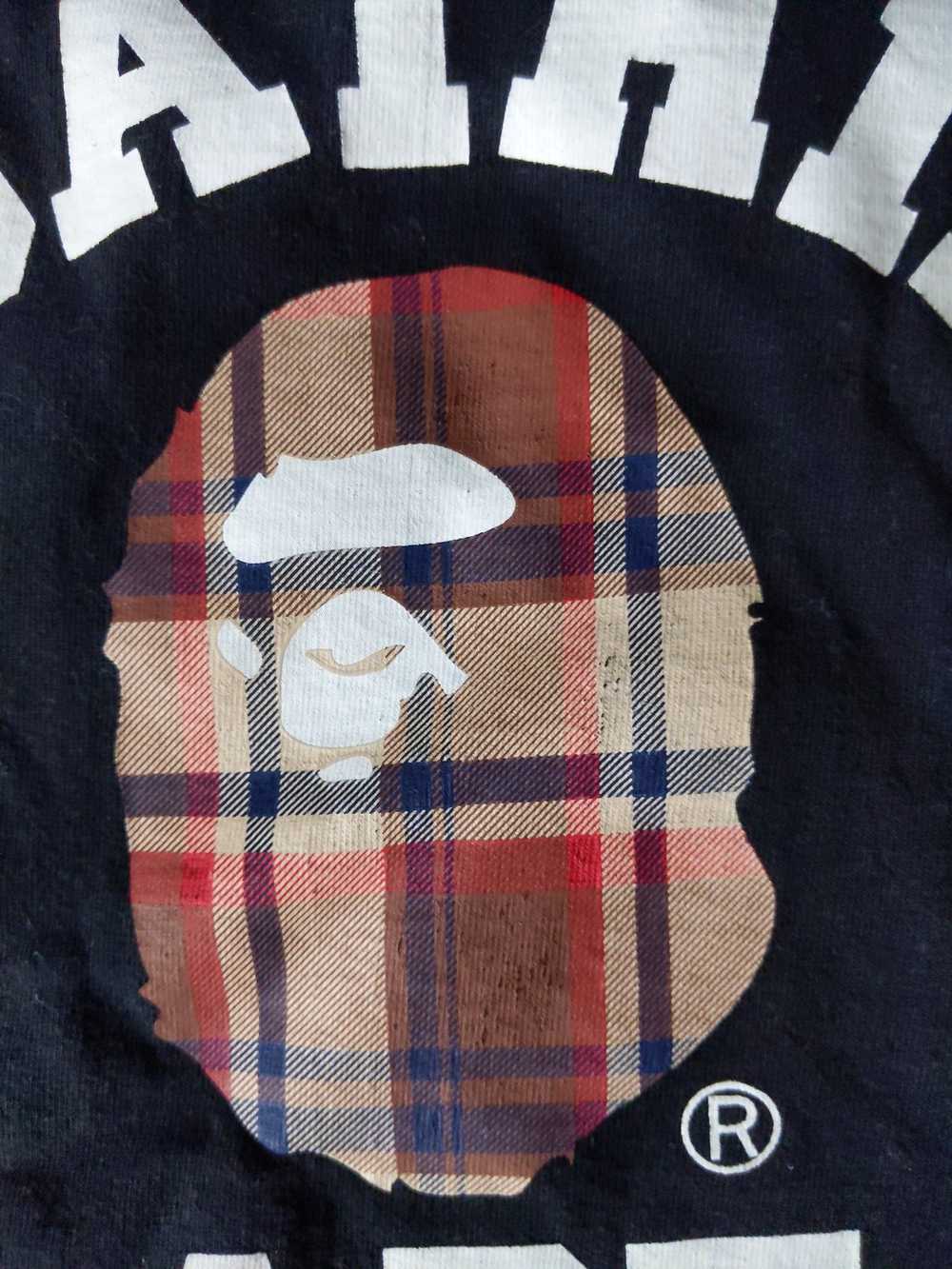 Bape Bape flannel college shirt - image 2