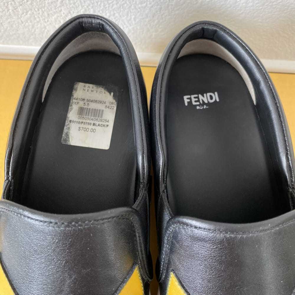 Fendi Leather trainers - image 2