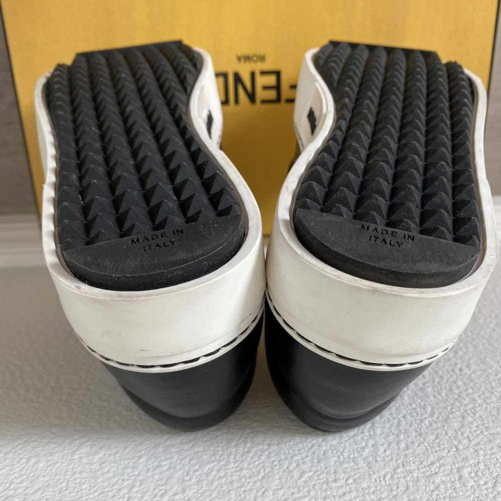 Fendi Leather trainers - image 5