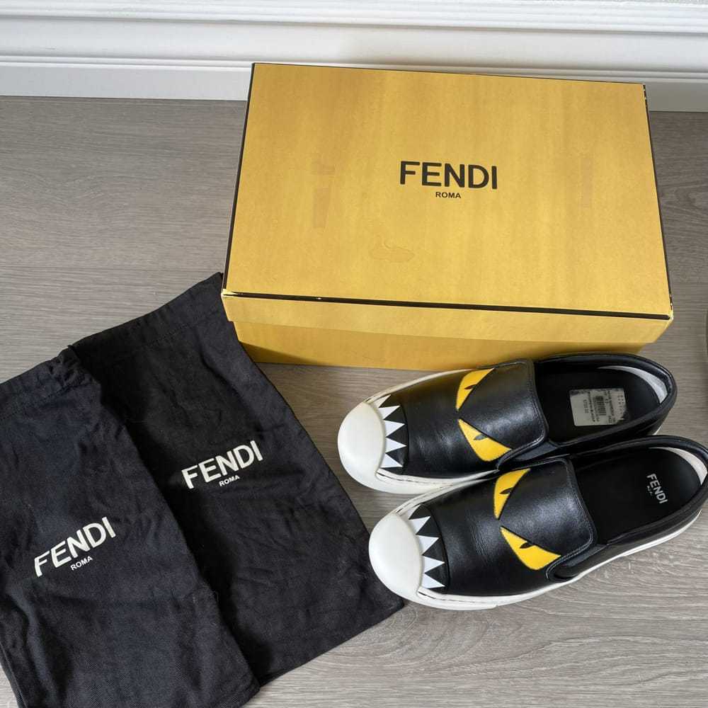 Fendi Leather trainers - image 9