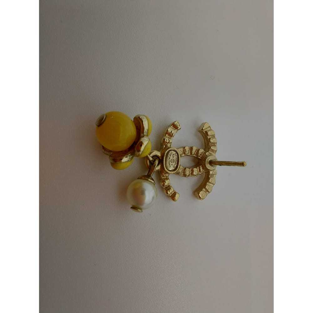 Chanel Cc crystal earrings - image 2