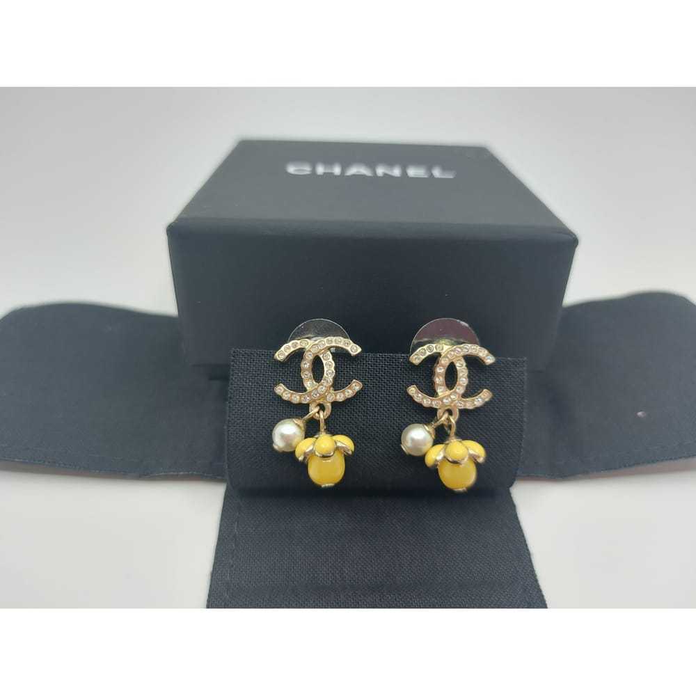 Chanel Cc crystal earrings - image 9