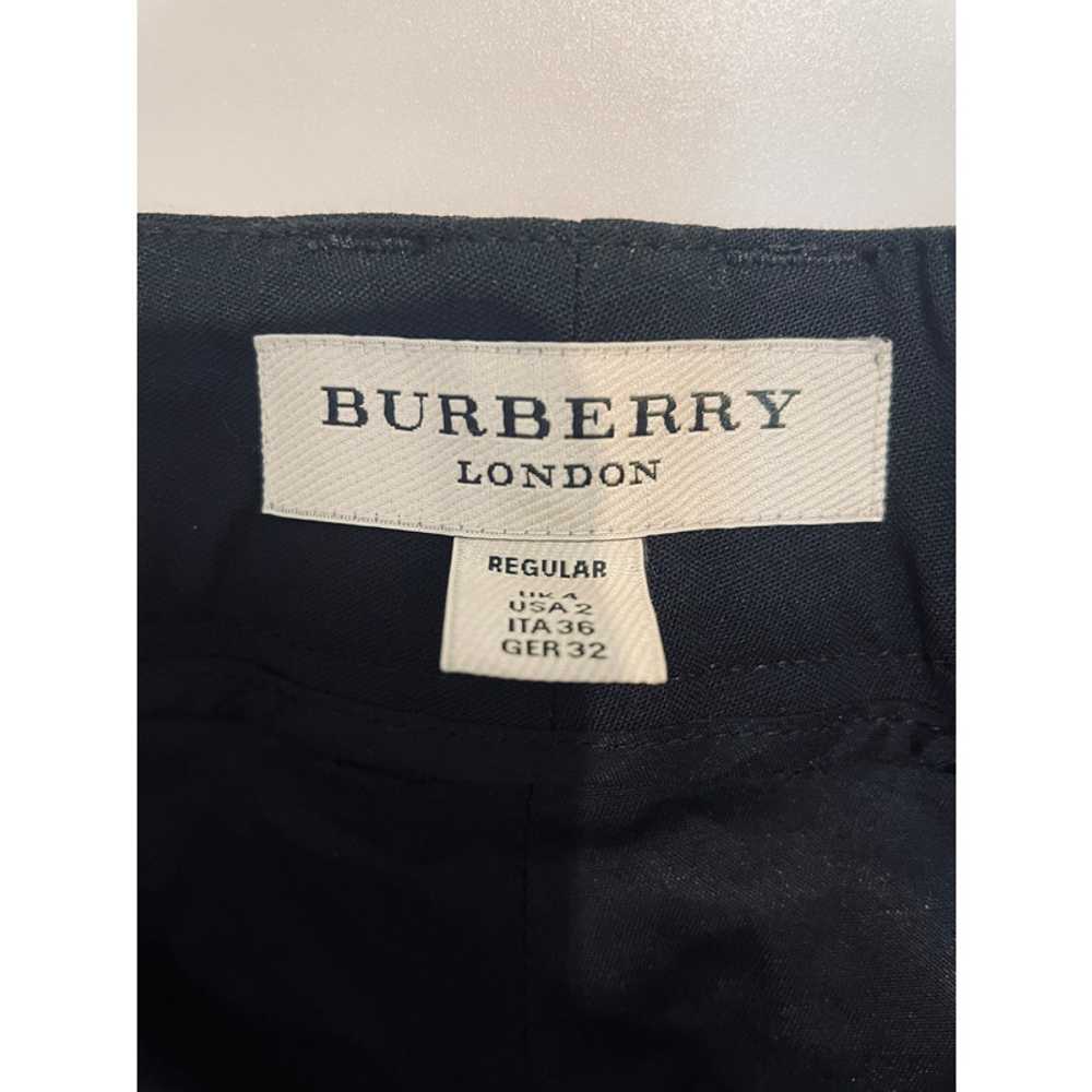 Burberry Trousers Linen in Black - image 4