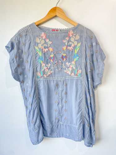 Johnny Was Embroidered Blouse