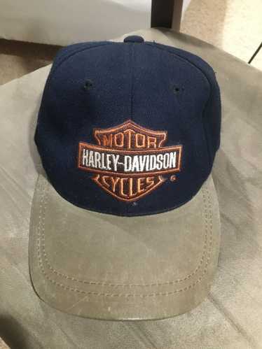 Vintage VINTAGE HARLEY DAVIDSON STRAP BACK HAT - image 1