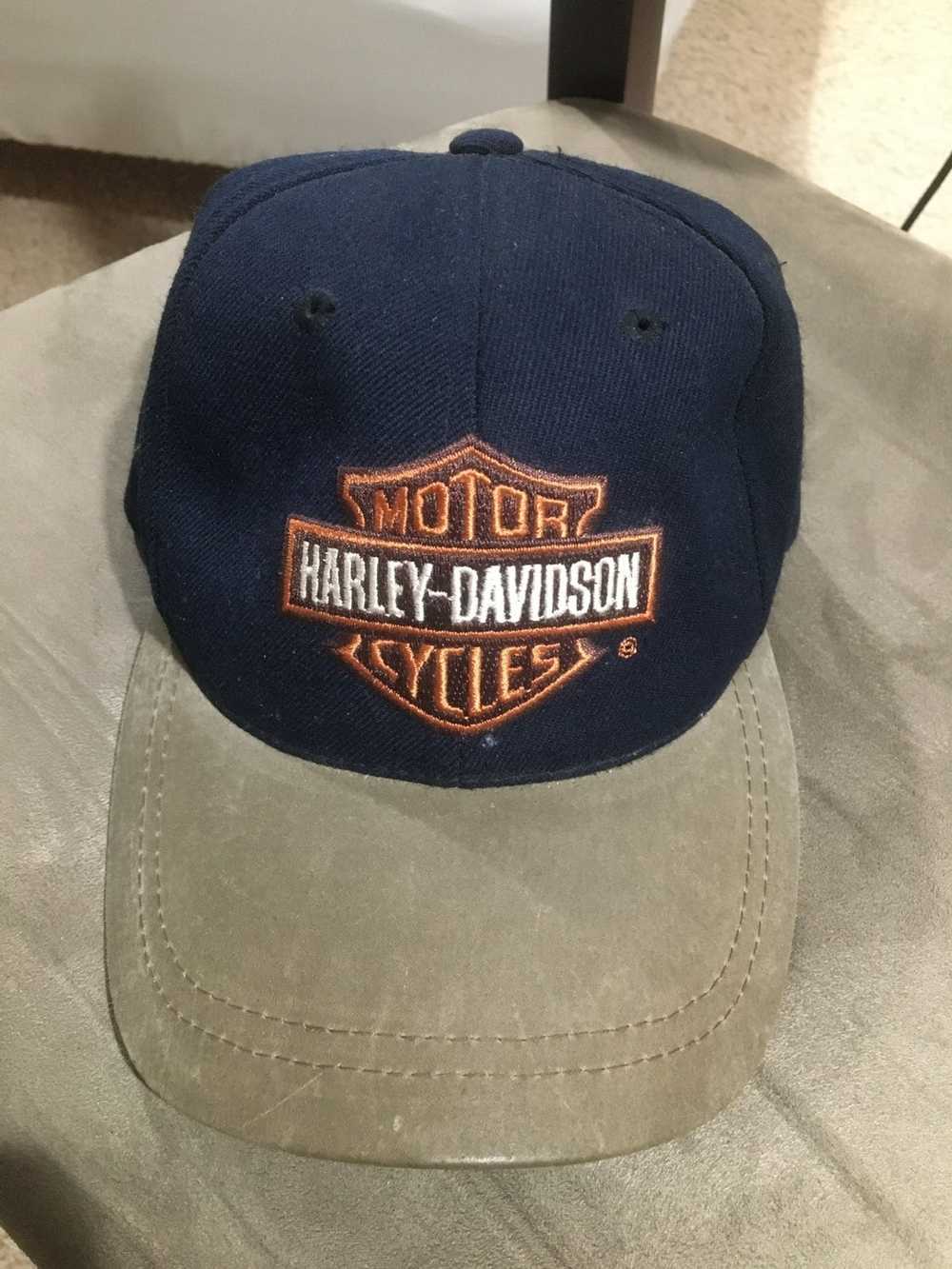 Vintage VINTAGE HARLEY DAVIDSON STRAP BACK HAT - image 2