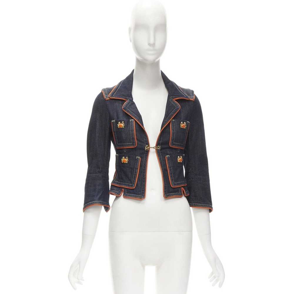 Dsquared2 rare DSQUARED2 Vintage Y2K orange crab … - image 11