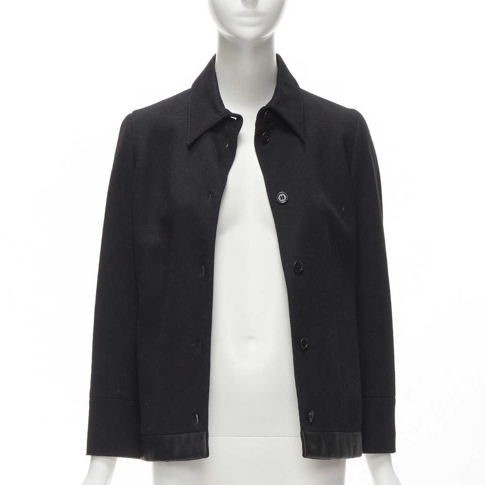 Helmut Lang HELMUT LANG 1990's Vintage black wool… - image 3