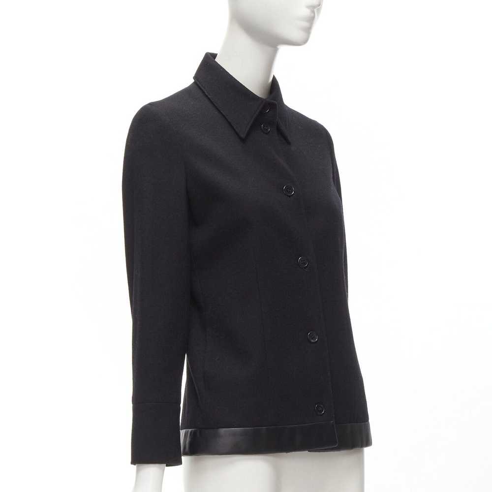 Helmut Lang HELMUT LANG 1990's Vintage black wool… - image 4