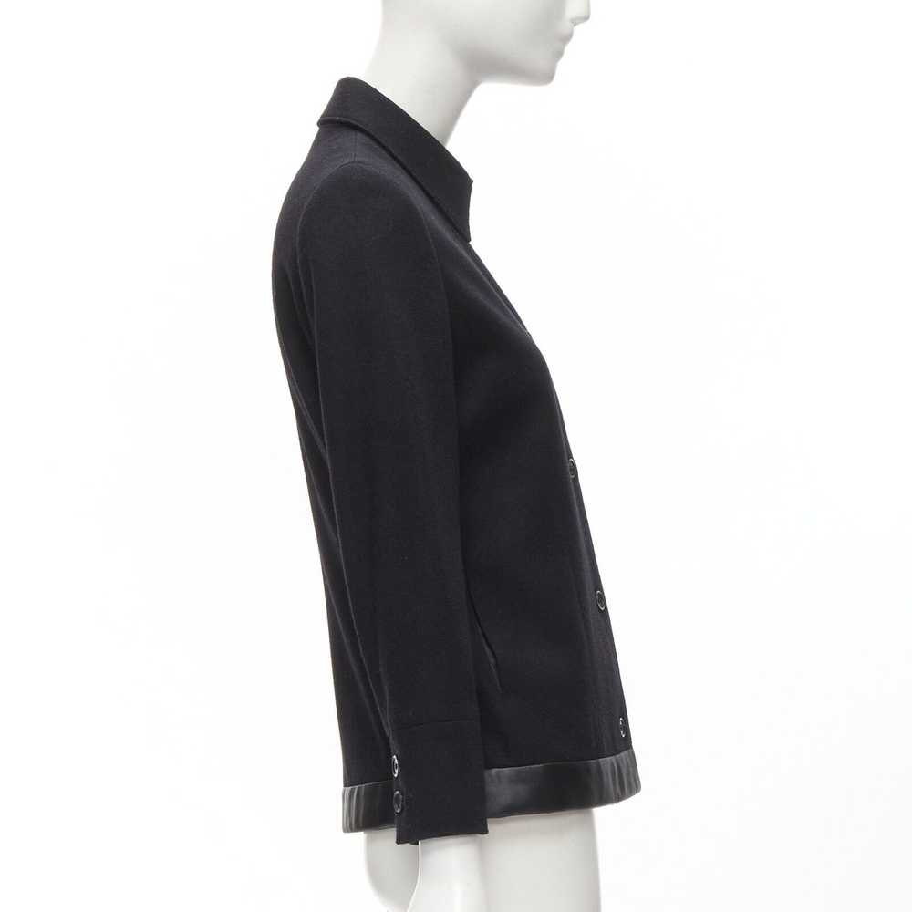 Helmut Lang HELMUT LANG 1990's Vintage black wool… - image 5