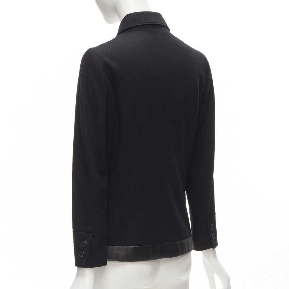 Helmut Lang HELMUT LANG 1990's Vintage black wool… - image 7