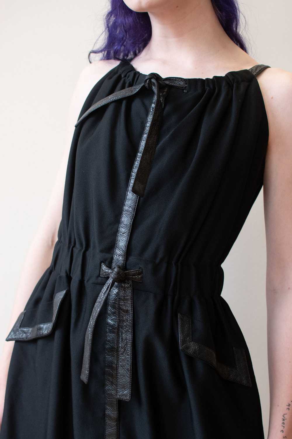1970s Black Dress | Courreges - image 7