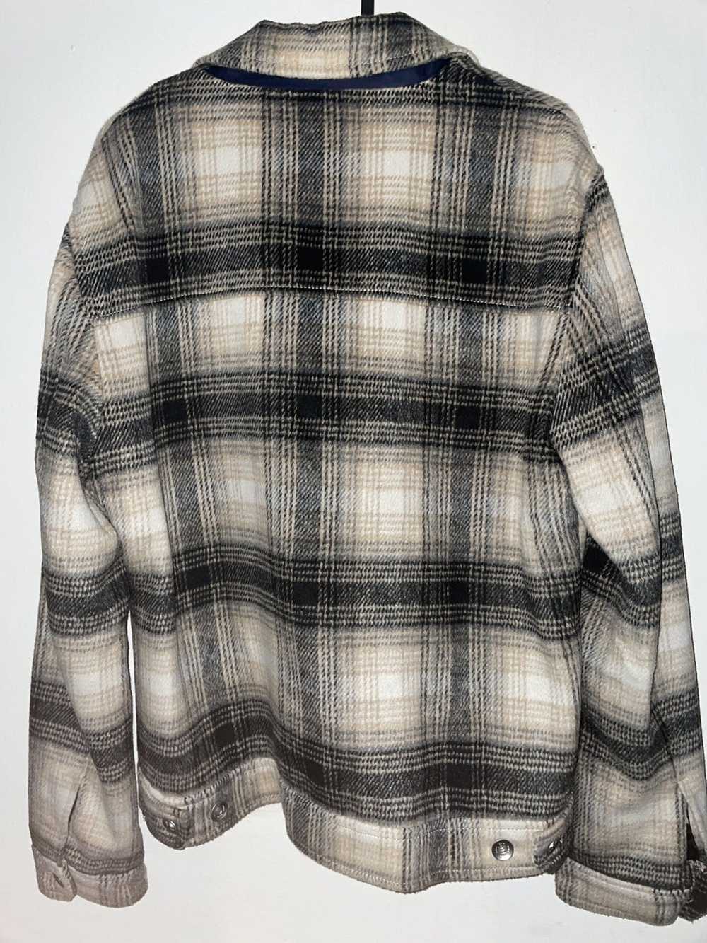 Zara Checkered cropped style jacket - image 4