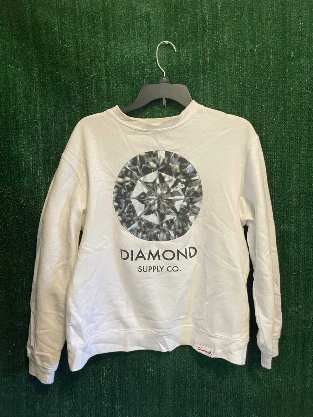 White diamond deals supply co sweatshirt