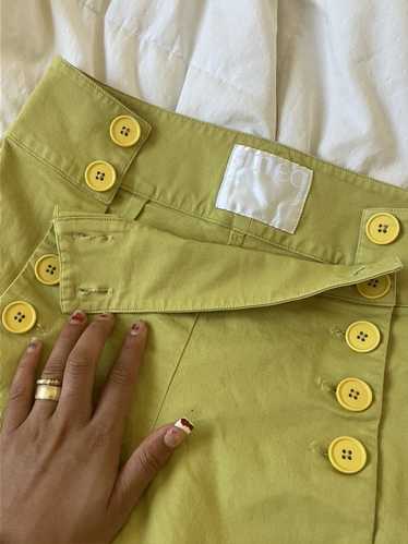 Vintage High waist flared button up pants