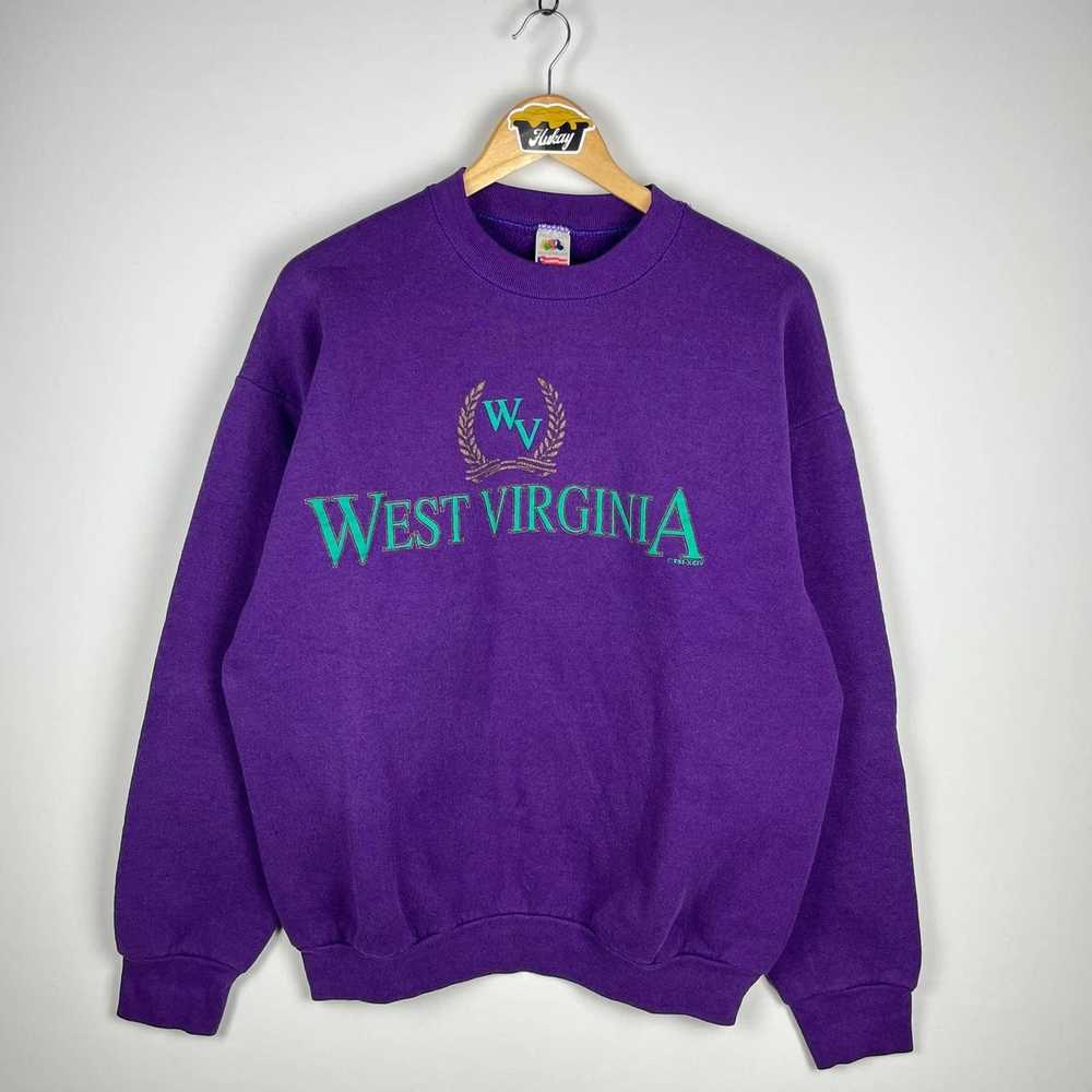 American College × Vintage Vintage 90s West Virgi… - image 1