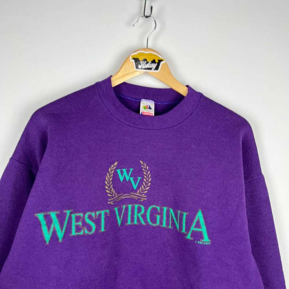 American College × Vintage Vintage 90s West Virgi… - image 2