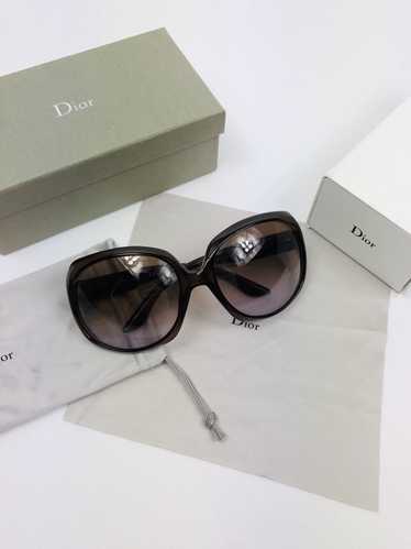 Dior Dior Brown logo sunglasses - image 1