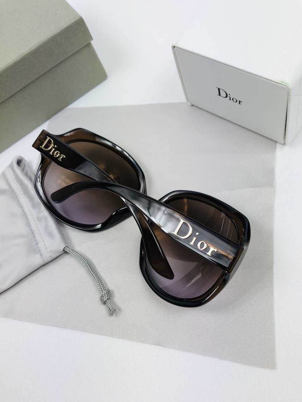 Dior Dior Brown logo sunglasses - image 3