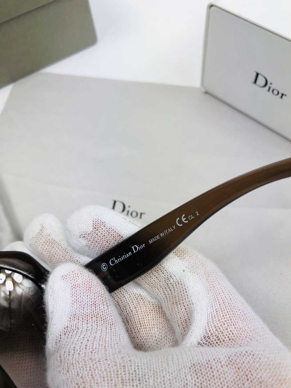 Dior Dior Brown logo sunglasses - image 6