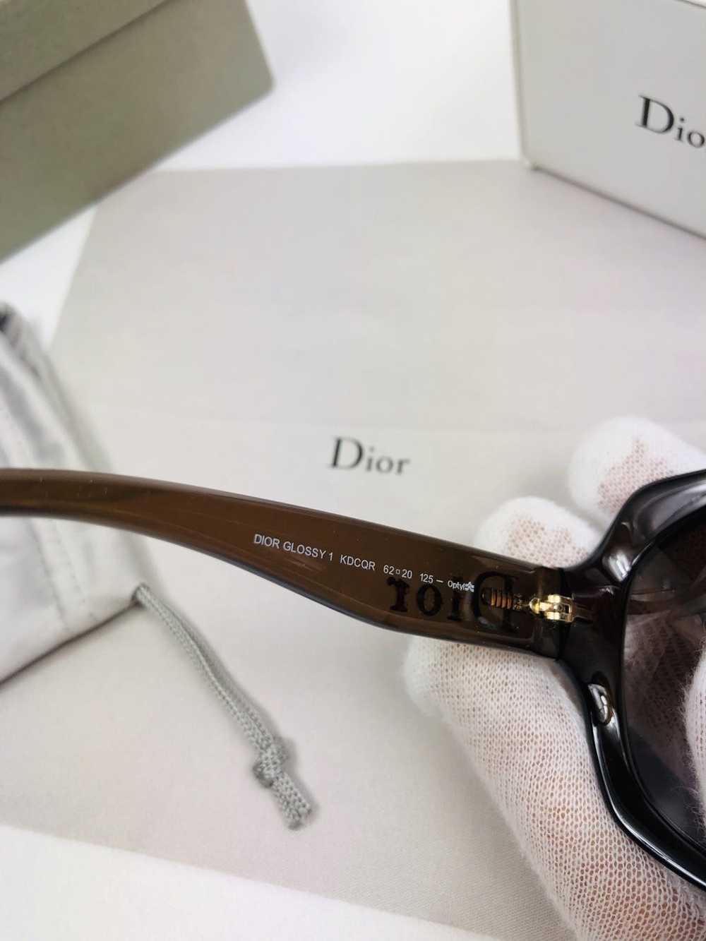 Dior Dior Brown logo sunglasses - image 7