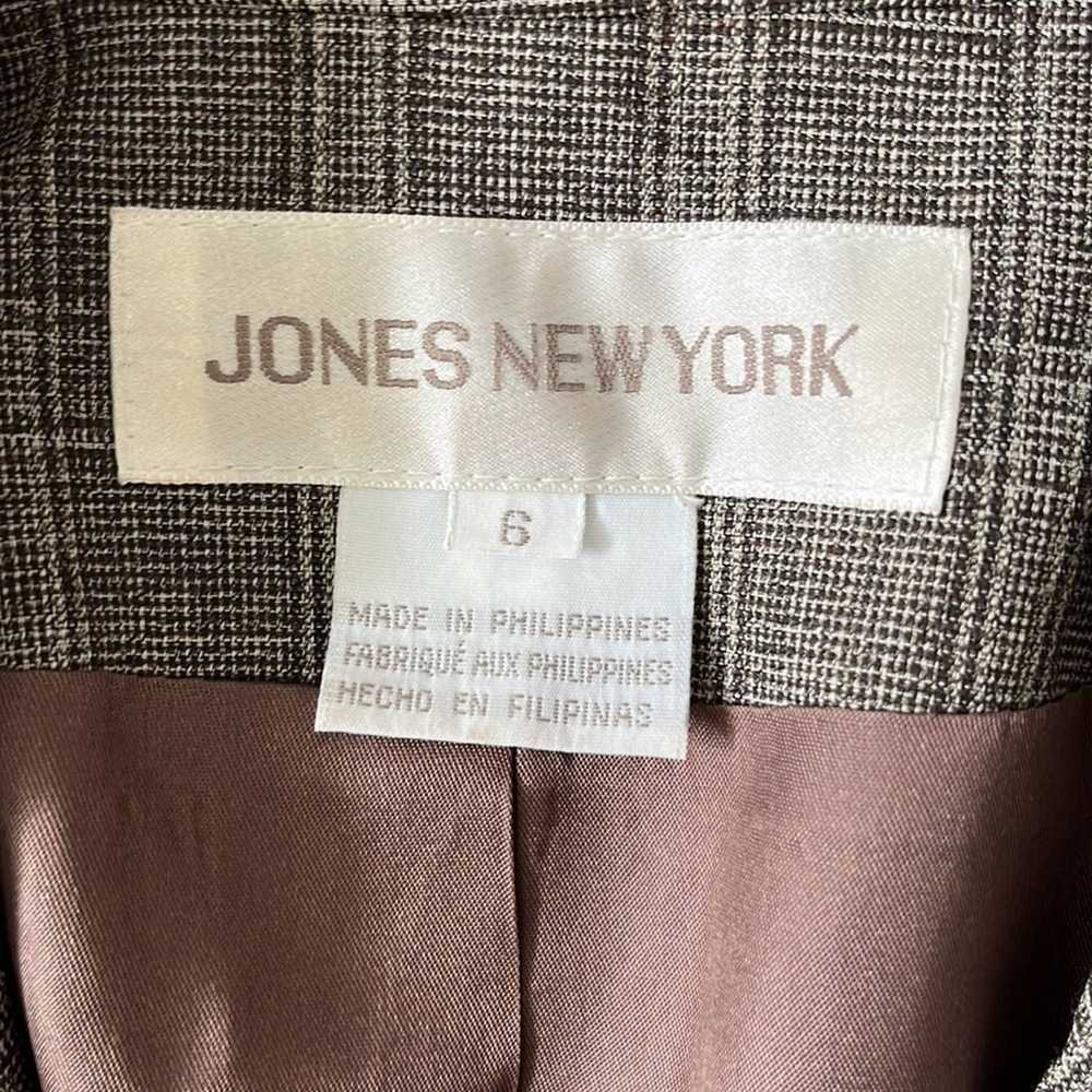 Jones New York JONES NEW YORK checks single breas… - image 3