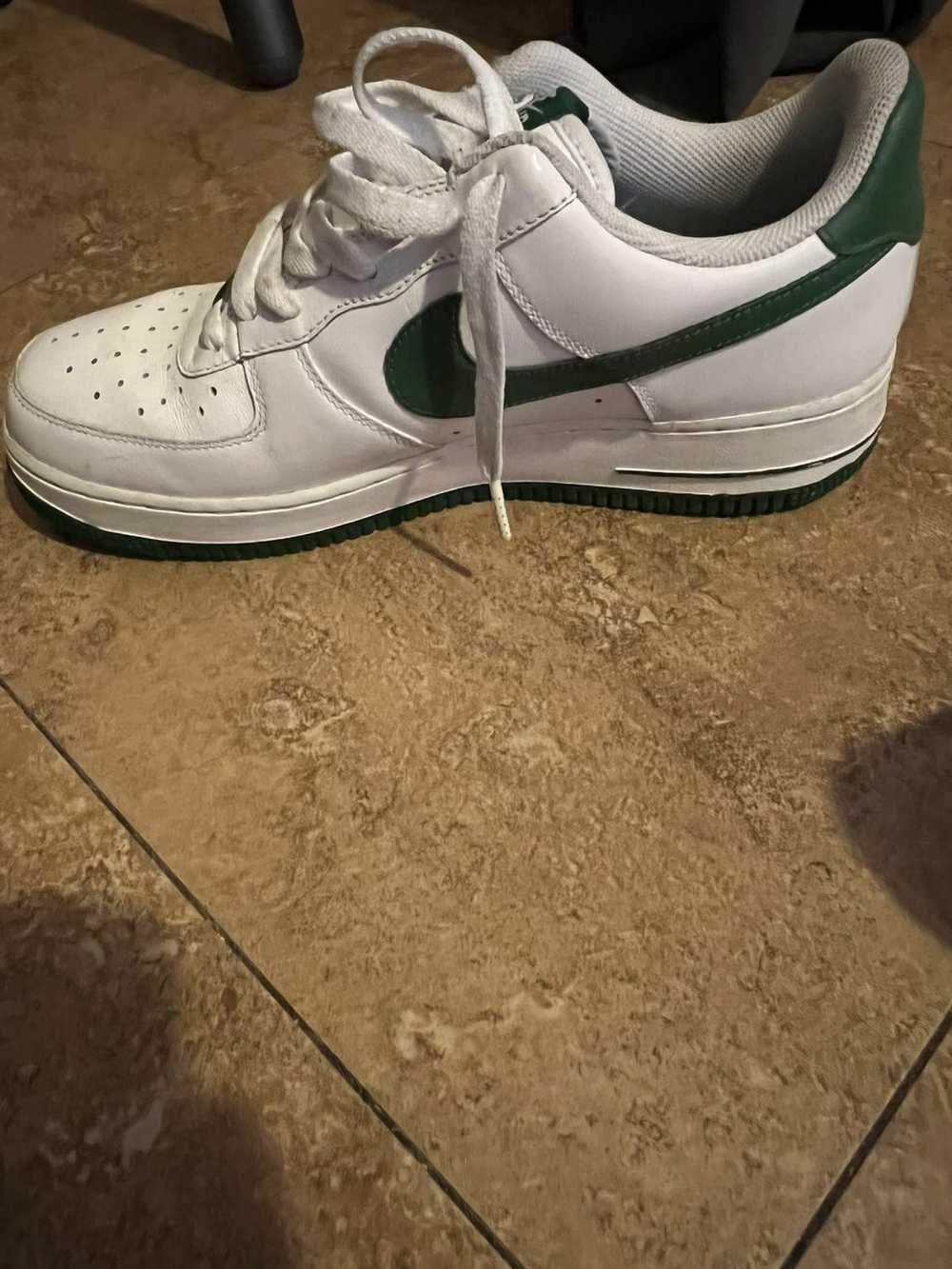 Nike Nike Air Force 1 green and white - image 5