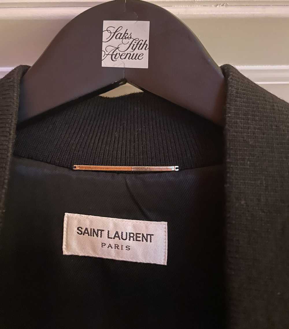 Saint Laurent Paris YSL Teddy Jacket - image 4