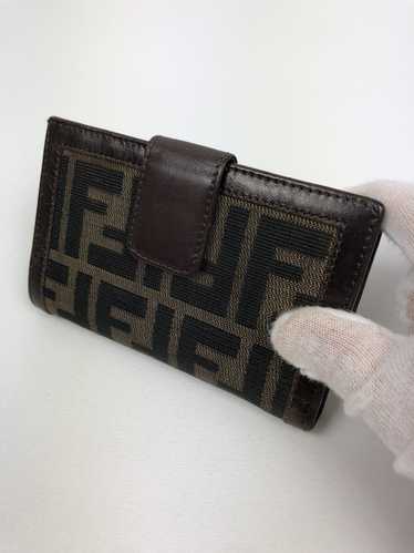 Fendi Fendi zucca monogram kisslock wallet - image 1