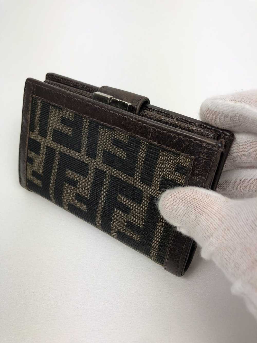 Fendi Fendi zucca monogram kisslock wallet - image 2