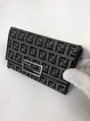 Fendi Fendi zucca monogram trifold wallet