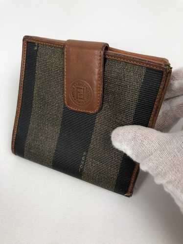 Fendi Fendi FF pecan bifold wallet
