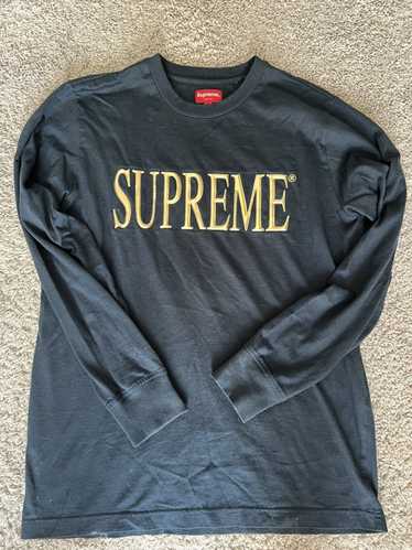Supreme®/Emilio Pucci® Box Logo Tee Black/Blue S, M, L, XL Brand