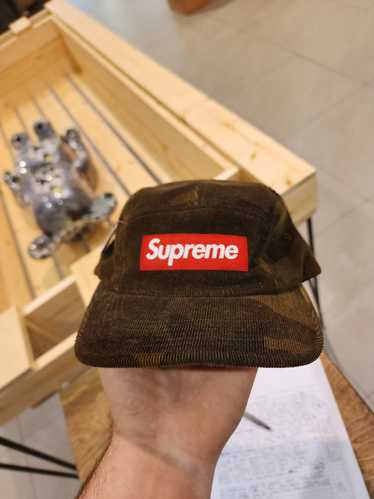 Supreme corduroy camp cap - Gem