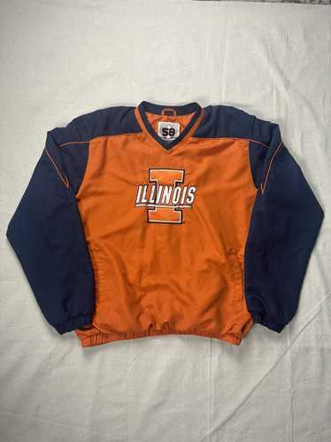 Vintage Longmont Lancers 1980s Pinstripe Vintage Baseball College Baseball Jersey -- Size Large