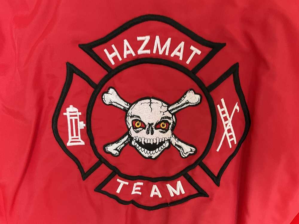 Holloway Vintage Hazmat Fireman Bomber Jacket - image 3