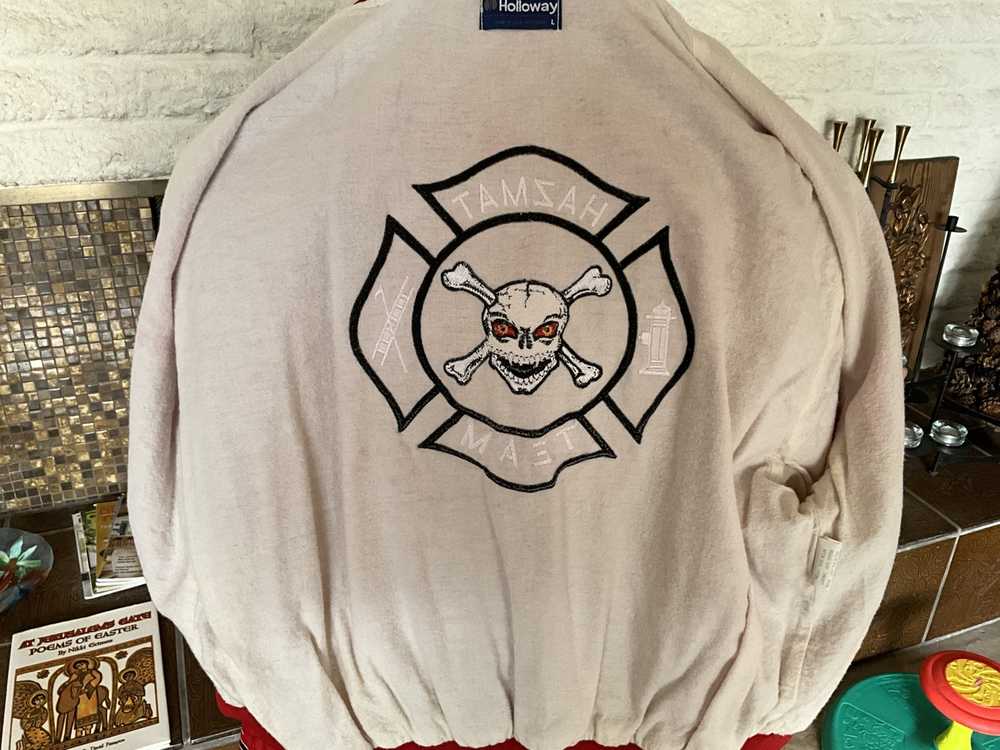 Holloway Vintage Hazmat Fireman Bomber Jacket - image 5