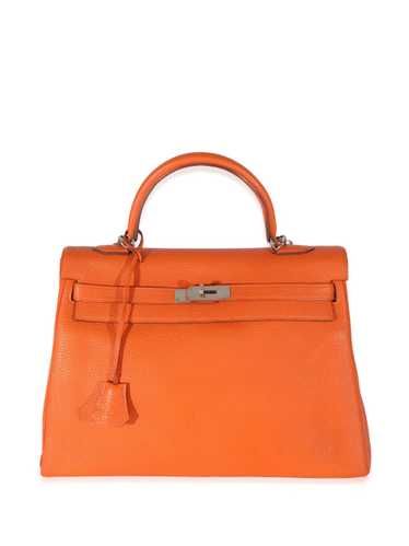 Hermès Pre-Owned Kelly 35 two-way handbag - Orange
