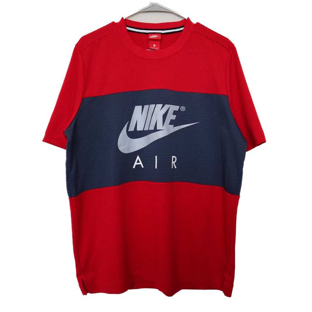 Nike Y2K Nike Air Spellout Mesh Jersey Shirt - image 1