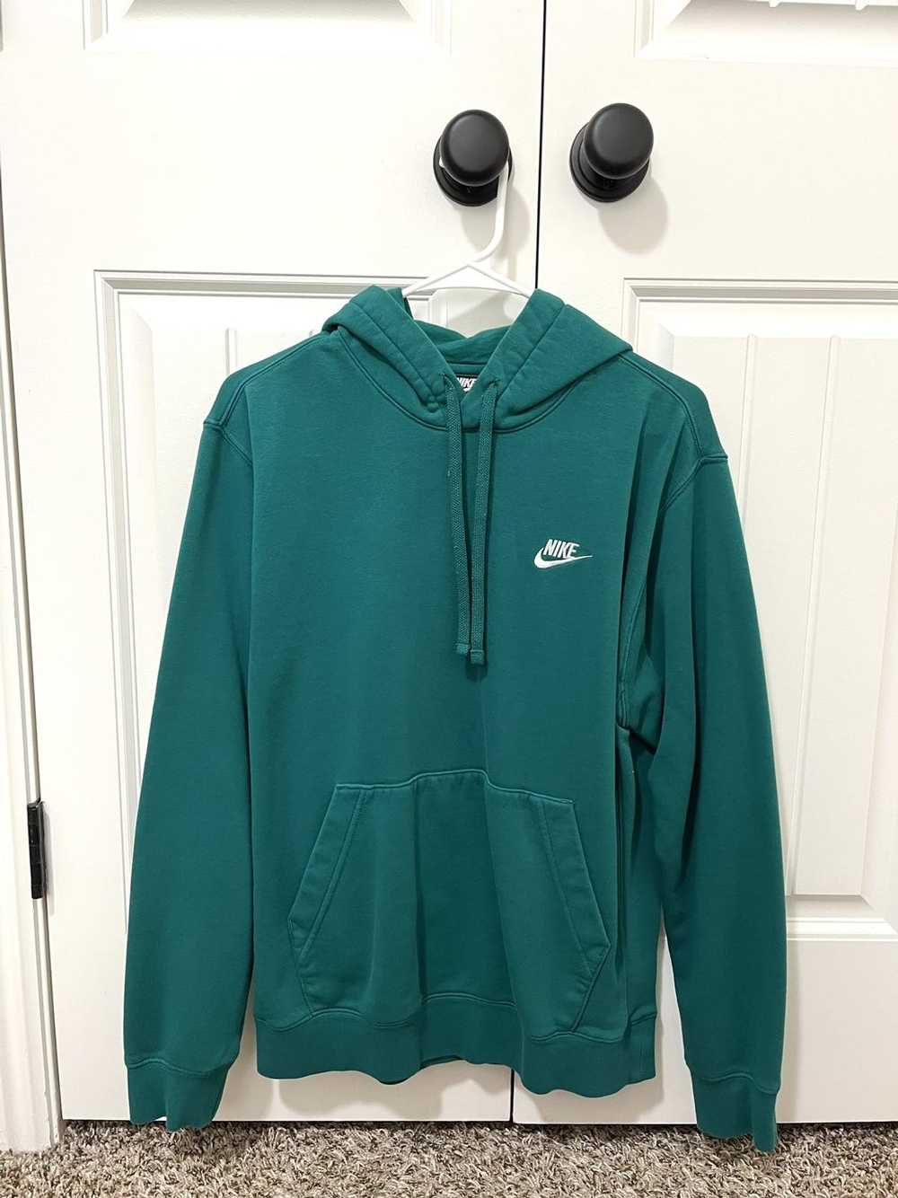 Nike Nike Sportswear Green Hoodie - image 1