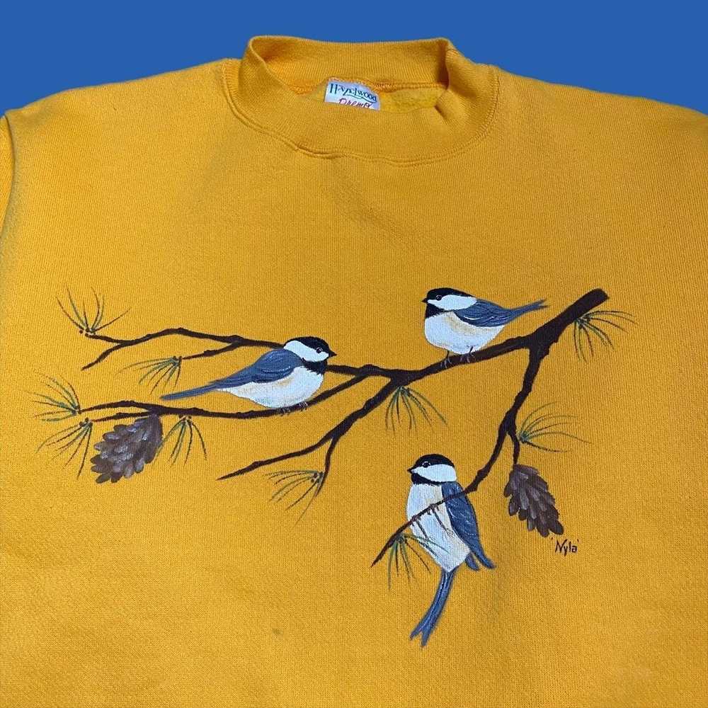 Animal Tee × Vintage vintage bird sweatshirt - image 2