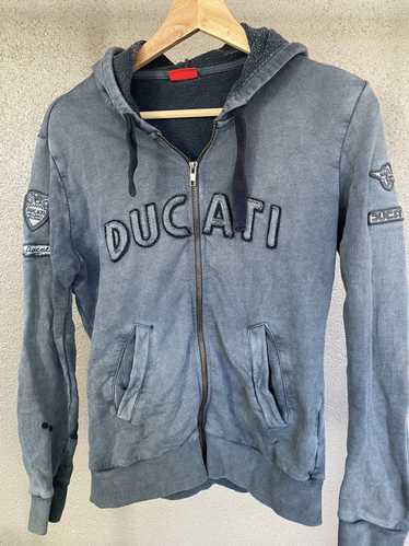 Ducati Ducati Historical Hooded Full Zip Sweatshir