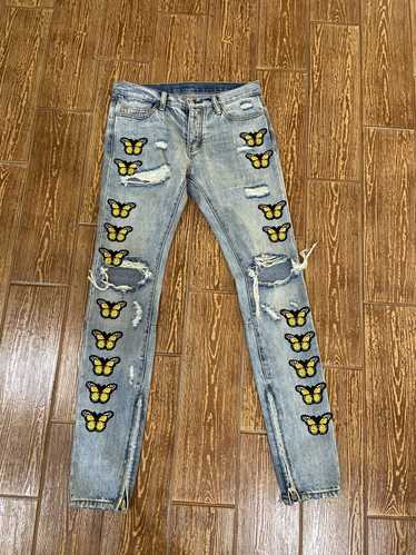 Butterfly Zipper Pants  Vintage jeans, Clothes for women
