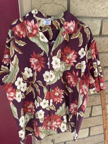 Hawaiian Shirt × Made In Hawaii × Vintage Hana Fa… - image 1