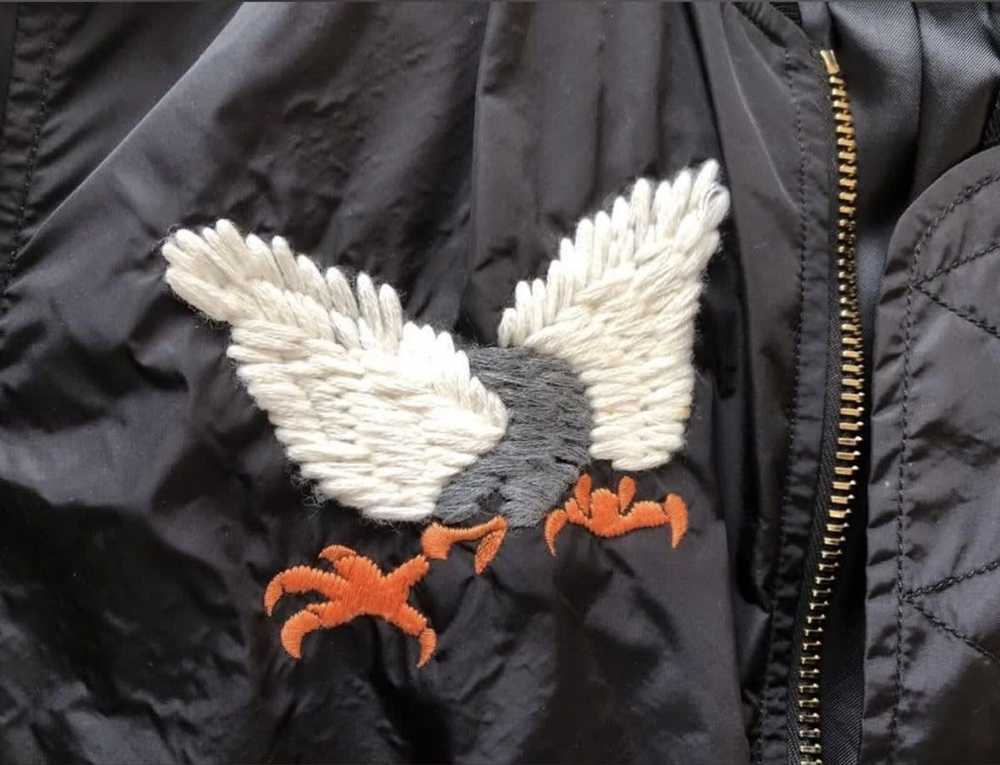 Off-White Off-White Embroidered Bomber Jacket - image 3