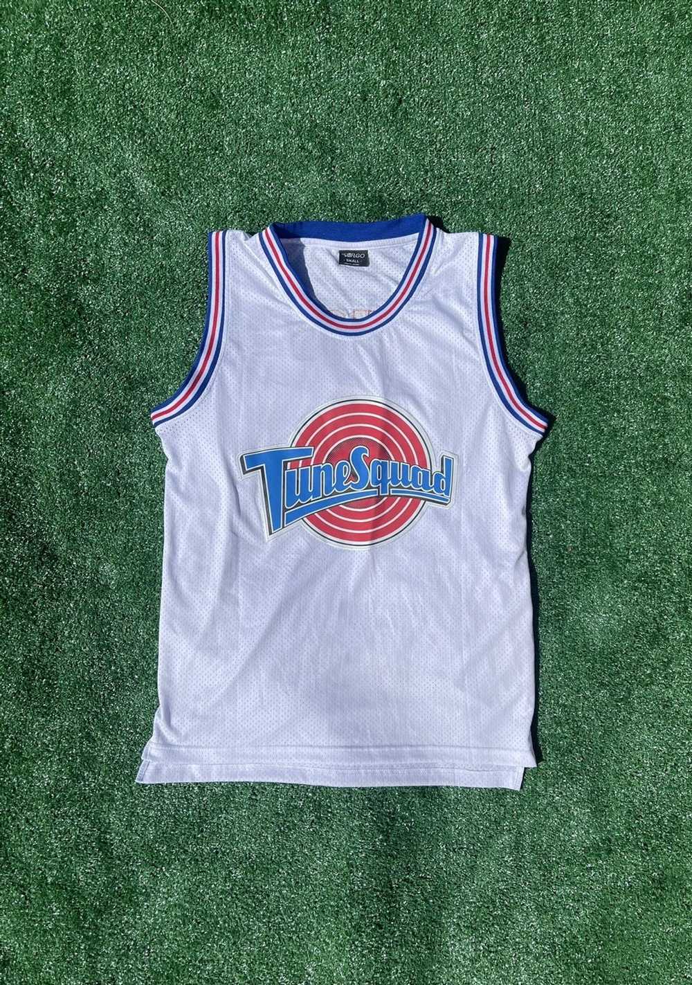 Vintage Looney Tunes Tune Squad Basketball Jersey… - image 1